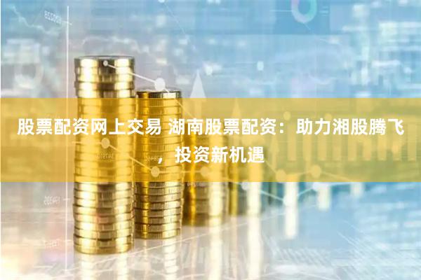 股票配资网上交易 湖南股票配资：助力湘股腾飞，投资新机遇
